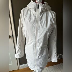 Women's Lululemon Off White Rain Jacket